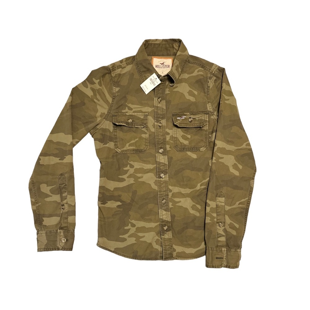 Hollister Camo Shirt Jacket